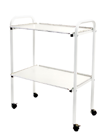 Столик СІ-5н інструментальний з нерж. полками на колесах ТМ ОМЕГА